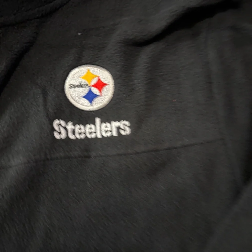Dunbrooke NFL Pittsburgh Steelers Fleece  Full zip jacket - Picture 2 of 5